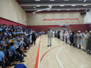 بالصور: مدرسة حسن عرفة تقيم فعاليات الحج وعيد الأضحى المبارك